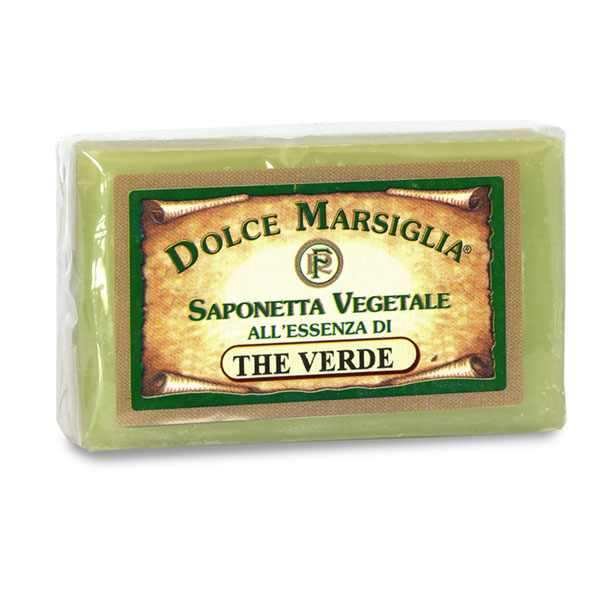 SAPONETTE VEGETALI ALLE SPEZIE THE VERDE gr.150