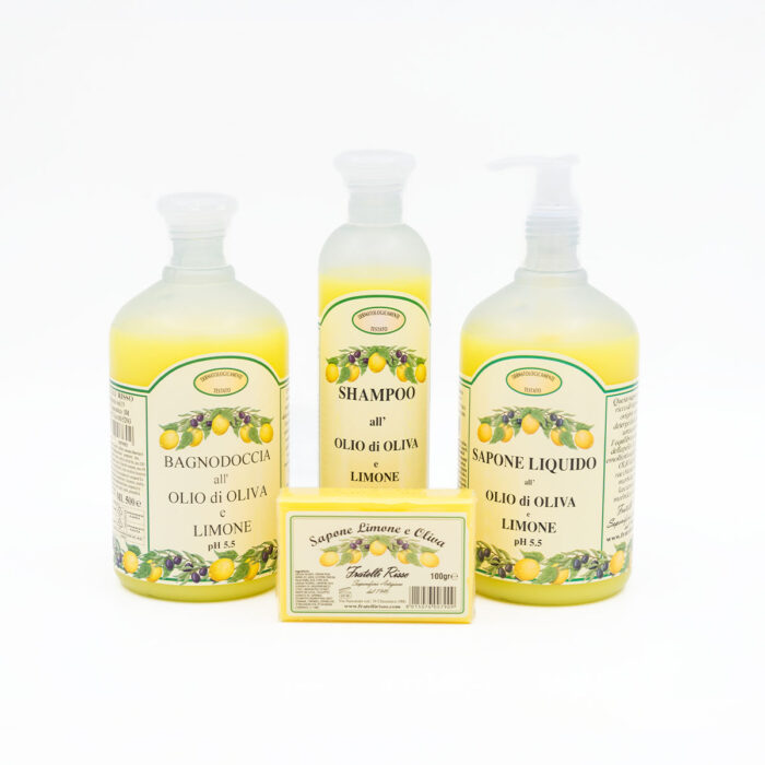 Set da Bagno  all’ Olio di Oliva & Limone