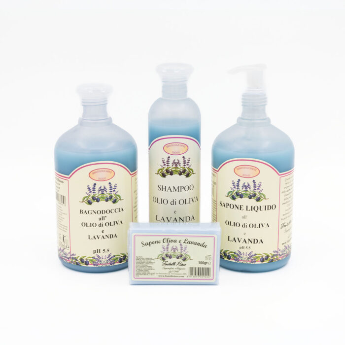 Set da Bagno all’ Olio di Oliva & Lavanda