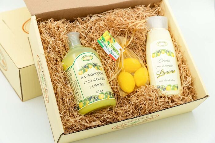 Cofanetto Oliva & Limone  Bagno e Corpo