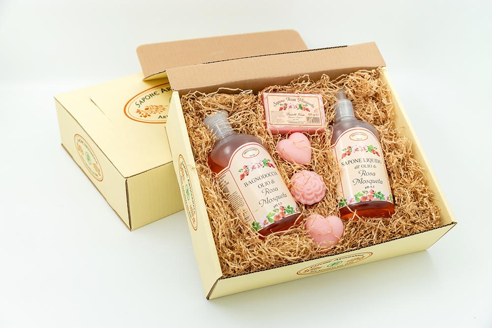 Cofanetto Bagno all'Olio di Rosa Mosqueta - immagine 2
